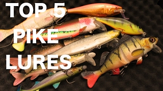 Top 5 Pike fishing Lure [upl. by Casey]