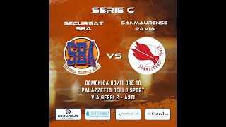 SECURSAT SBA vs SANMAURENSE PAVIA [upl. by Piselli]