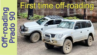 First Time OffRoading with Toyota Prado 90  Gardens of Stone  Blackfellows Hand  Old Bells Line [upl. by Ymarej]