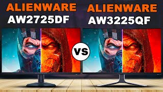 Alienware AW2725DF QDOLED monitors vs Alienware AW3225QF QDOLED monitors  Dell  GAMING [upl. by Etnoved]