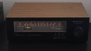 Kenwood KT1300 Tuner Vintage [upl. by Ahsiloc]