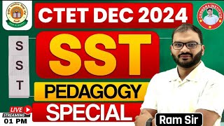 CTET DEC 2024  CTET SST PEDAGOGY  PRACTICE SET  18  CTET HISTORY CLASS BY RAM SIR [upl. by Kurtis]