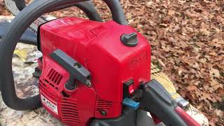 Chainsaw Efco MT 4000 TLC amp Personalization Plans  Chainsaws amp Firewood [upl. by Anitsirk]