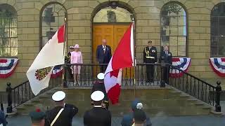 Vice Regal Salute  Lt Governor of Nova Scotia  Canada 2017 [upl. by Chaves]