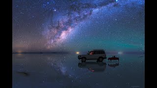 Uyuni  Starry night 360 VR [upl. by Cacie]