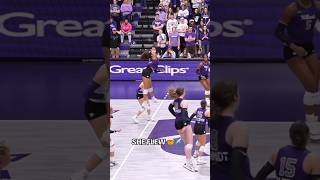 She was flying in air for some time ✈️️🔥 Air volleyball youtubeshorts [upl. by Cesaria]