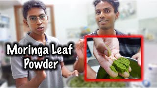 BEST IRON RECIPE 💪  MORINGA LEAF POWDER  VelBros Tamil [upl. by Anirbed]