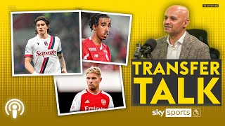 Defensive targets for Man Utd Smith Rowe update amp more  Transfer Talk Podcast [upl. by Llebanna]