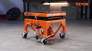 VEVOR Hydraulic Motorcycle Lift Table [upl. by Mok]