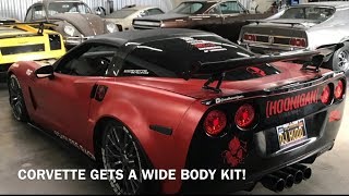 Corvette C6 REAR WIDE BODY KIT Install video [upl. by Bishop333]