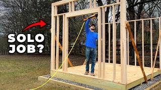 Framing an Overbuilt Shed [upl. by Peih]