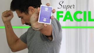 Cardistry Fácil para Principiantes con Floritura de Cartas de Lanzamiento [upl. by Salzhauer]