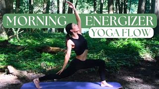 GET ENERGIZED FOR THE DAY AHEAD  Quick amp Effective MORNING ENERGIZER  Morning Yoga Flow  10 min [upl. by Tullusus]