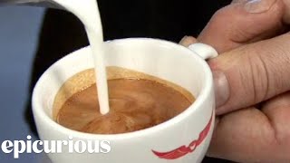 Coffee Expert Explains How to Make a Macchiato  Epicurious [upl. by Ahpla]