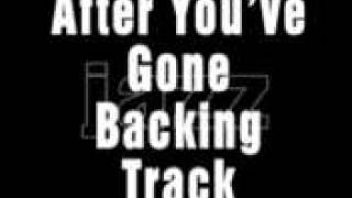 After Youve Gone  Backing track  Gypsy Jazz [upl. by Omarr]