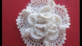 Объёмный цветок The volumetric Flower Crochet [upl. by Ajay]