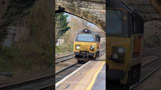 Colas Rail 70802 passes Oldfield Park [upl. by Enelie]