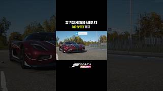 Koenigsegg Agera RS BREAKS Top Speed Record in Forza Horizon 4 🏎️💥 shorts [upl. by Gentilis]