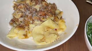 Sunday Dinner Bolognese with Fresh Pasta and Maple Custard [upl. by Sidwell460]