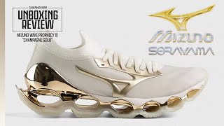 A TRILOGIA FOI ENCERRADA  UNBOXINGREVIEW Mizuno Wave Prophecy Sorayama [upl. by Enilekaj527]