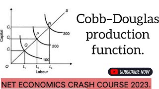 Cobb–Douglas production function [upl. by Kimmy31]