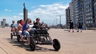 Coastal Cycling in Oostende Belgium [upl. by Dash]