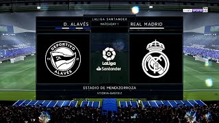 Alaves vs Real Madrid  LaLiga 202122  FIFA22 PC [upl. by Wilterdink]