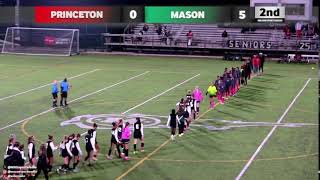 Mason vs Princeton  OHSAA Girls Soccer  Mason Sports Radio [upl. by Perlis]