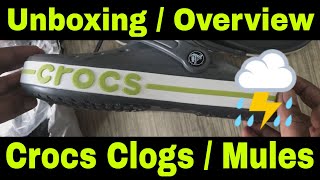 Crocs Unisex Bayaband Clogs  Unboxing  Overview [upl. by Stroud295]