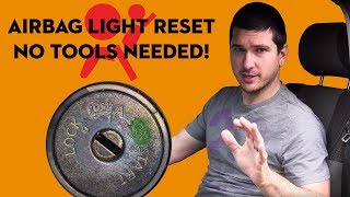 How to Reset the Air Bag Warning Light on a Nissan EASY No tools required [upl. by Nivled789]