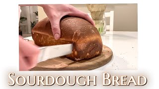 Simple Sourdough Bread only 3 ingredients for Beginners [upl. by Ailima]