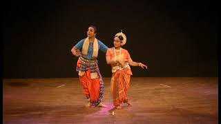 Hasya ras choreography Dr Kanak Rele performed by Swapnokalpa Dasgupta amp Smt Daksha Mashruwala [upl. by Esineg]