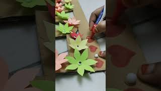 Wall hanging craft work creative art and craftbeautiful 🎉 😍🥰🎉 [upl. by Aken]