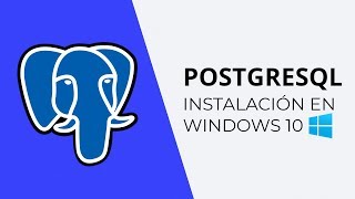 PostgreSQL Instalación en Windows 10 [upl. by Collier375]