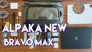 Alpaka Bravo Max Sling v2 Limited Edition  Walkthrough and Review  MacBook iPad Sling Bag [upl. by Nitsrek]