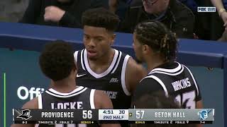 Providence Wins at Seton Hall in the Big East Opener Behind Bryce Hopkins and Ed Croswell [upl. by Eikcor656]