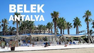 Belek Beach amp Beachfront Hotels  Antalya Turkey [upl. by Lazaro]