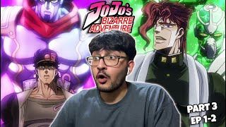 STANDS  JOTARO KUJO VS NORIAKI KAKYOIN  JoJos Bizarre Adventure Part 3 Ep 12 BLIND REACTION [upl. by Maloney]