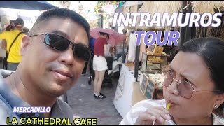 INTRAMUROS FOOD TRIP TOUR SA MERCADILLO AT LA CAFE [upl. by Llatsyrc]