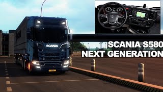 ETS2  Scania S450 to Scania S580 V8  Special Transport  Euro Truck Simulator gameplay [upl. by Savanna580]