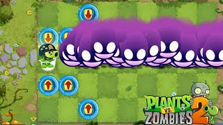 PvZ 2 Fusion  Mega Gatling Pea Using Projectile From Other Plant  Plants Vs Zombies 2 981 [upl. by Shamma]