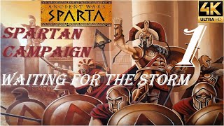 Ancient Wars Sparta High Quality Gameplay Spartan Campaign M1 no commentary 4K60FPS PC [upl. by Allcot]