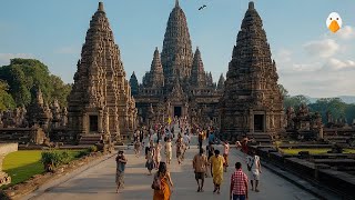 Prambanan Yogyakarta🇮🇩 Wonders of the World in Indonesia 4K HDR [upl. by Aloisia]