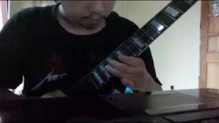 Tormentor  Slayer solo cover [upl. by Lyrad]