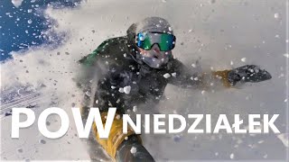 Kasprowy snowboarding czyli POWDAY MONDAY [upl. by Dalli]