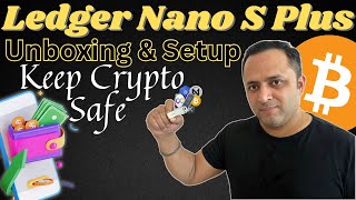 LEDGER NANO S PLUS  UNBOXING amp SETUP  How to keep CRYPTO SAFE  BRICKSTREET SHOP  Cryptocurrency [upl. by Namrehs832]