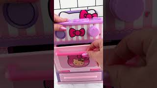 Cookeez Makery Hello Kitty Oven amp Toasty Treatz Toaster Opening Satisfying Video ASMR asmr [upl. by Herzog601]