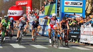 Coppi e Bartali 2015  3ª tappa  vittoria di Francesco Chicchi [upl. by Baumann128]