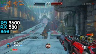 Quake Champions  Ryzen 5 3600 Rx 580 8GB 8GB RAM [upl. by Milly523]