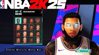 NEW BEST DRIPPY FACE CREATION IN NBA 2K25😍BEST COMP STAGE FACE CREATION IN 2K25 [upl. by Jaenicke]